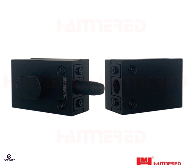 CHỐT KẸP KÍNH ĐÔI ĐEN (8-12MM) HMR 088-2.OBP
