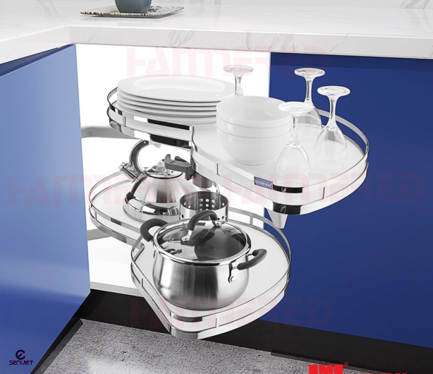 KỆ GÓC CHIẾC LÁ MỞ TRÁI – PHẢI HMR 2050