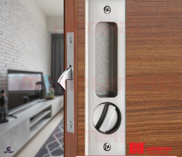 KHÓA LÙA CỬA GỖ VUÔNG HMR 652